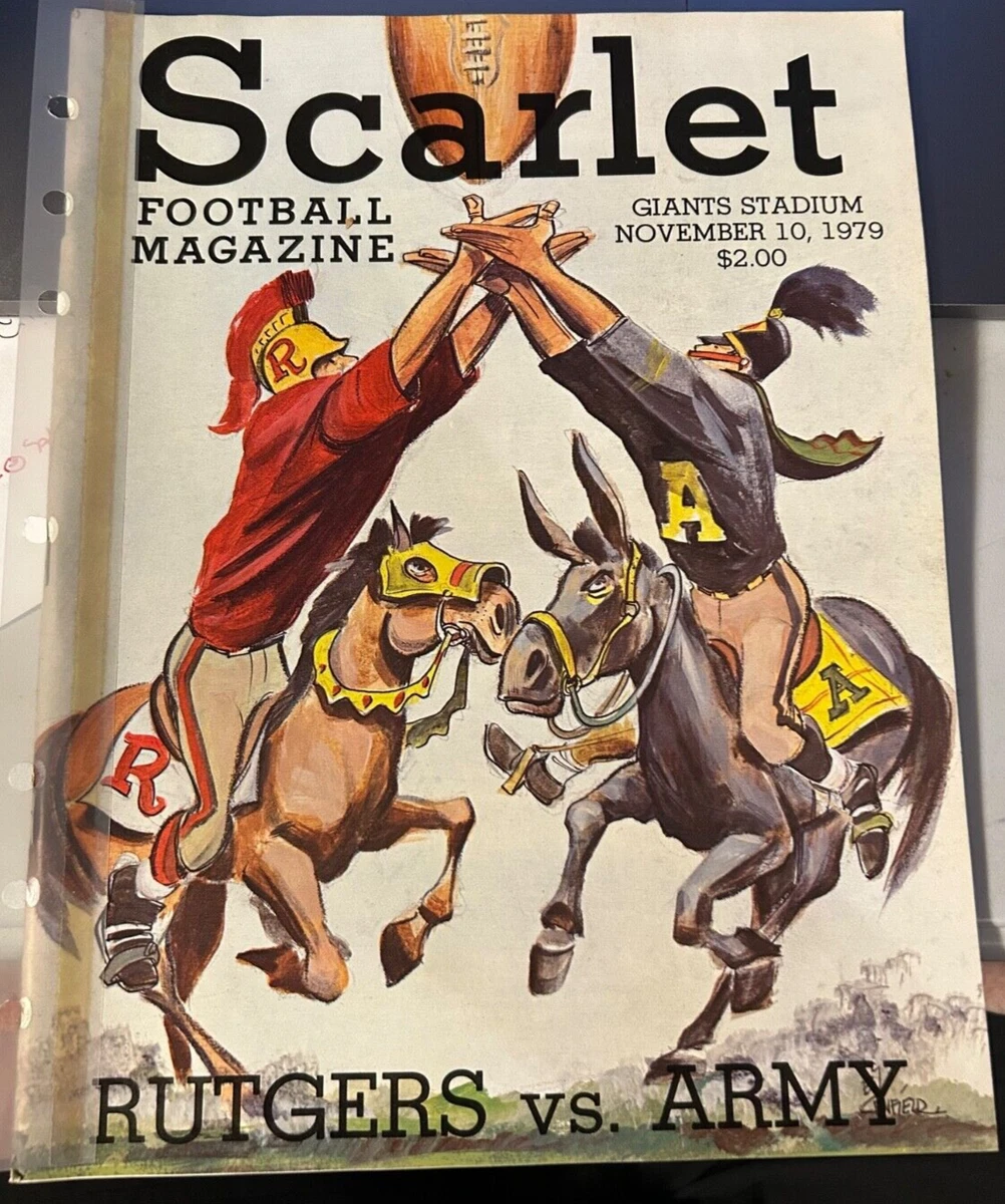 Rutgers Scarlet Knights Vintage NCAA Programs for sale | eBay