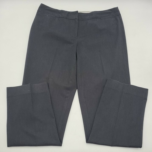 Liz Claiborne Womens Pants Gray Rayon 