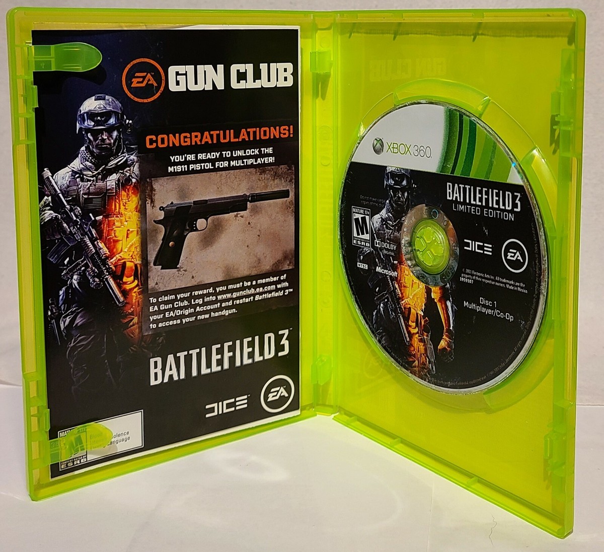 Battlefield 3 Limited Edtion - Xbox 360 - Bon état - Complet