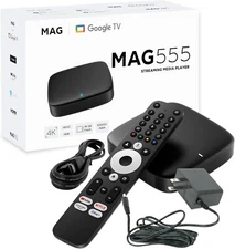 INFOMIR MAG555 4K Streaming Media Player with Google TV, 4K HDR at 60 FPS - USA
