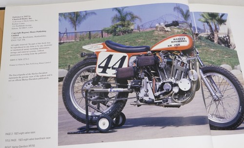The Encyclopedia of the Harley-Davidson by Henshaw & Kerr 2002 Gilded Leather HC - Picture 10 of 14