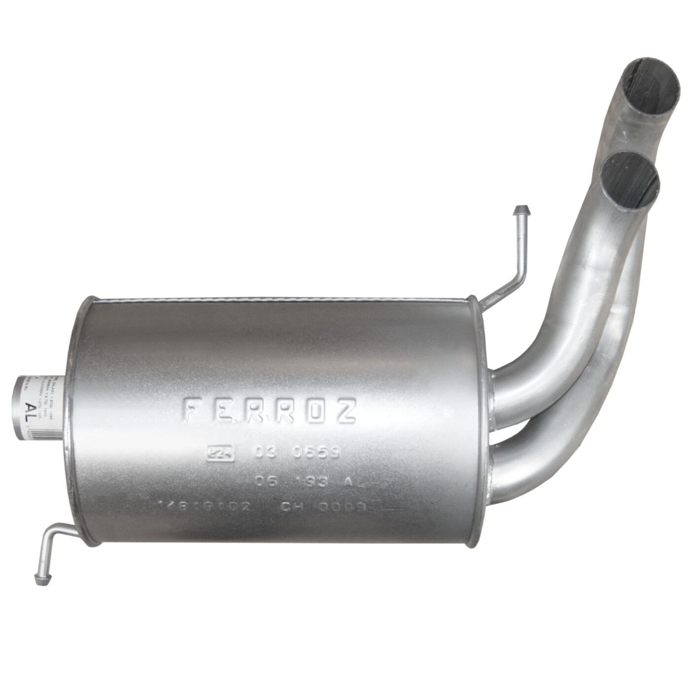 Ferroz Auspuff Schalldämpfer-Set Für Seat Arosa VW Lupo 1.4 TDI