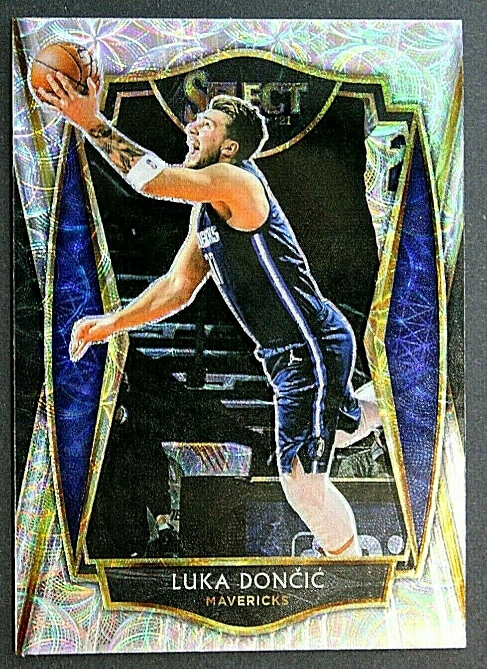 2020-21 Panini Select Premier Level Luka Doncic SILVER SCOPE SSP PRIZM Mavs 💎🔥