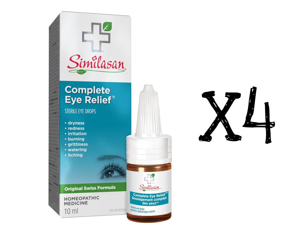 Similasan Complete Eye Relief 10.0 g x4 Canada