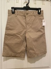 Gap Kids Easy Fit Khaki Chino Shorts Size 18 Slim