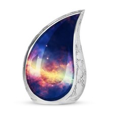 Teardrop Urn - Galaxy Cremation Urn Ashes - Urn For Ashes For Women