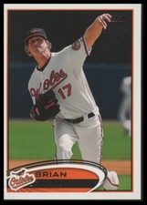 2012 Topps #84 Brian Matusz Baltimore Orioles