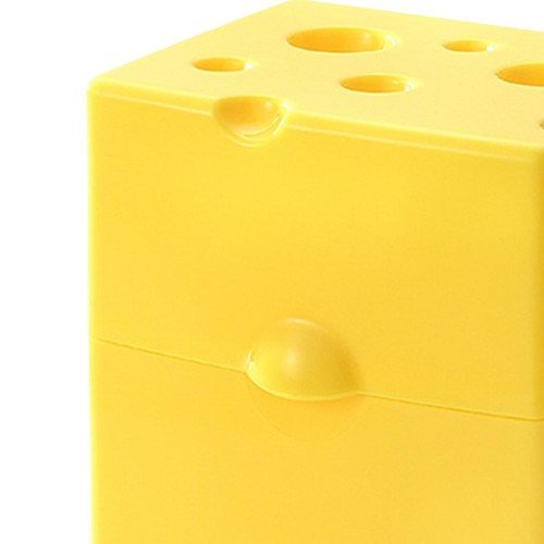 Flip Cover Cheese Box Kitchen Tools Supplies Cheese Slice Container Portable - Picture 7 of 8