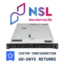 HP ProLiant DL360 Gen10 8SFF 2x Gold 6126 2.6GHz 24 Cores 256GB P408i-a 4xRJ45