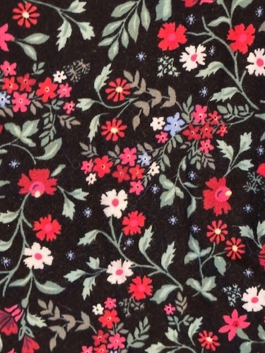 Kohls Croft & Barrow women plus size 1X floral long sleeve cotton preowned top - 第 4/7 張圖片