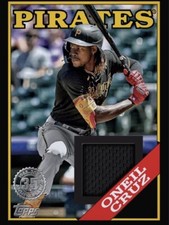 [DIGITAL] Topps Bunt - Oneil Cruz - 1988 Topps Baseball 23 S2 - Black Relic