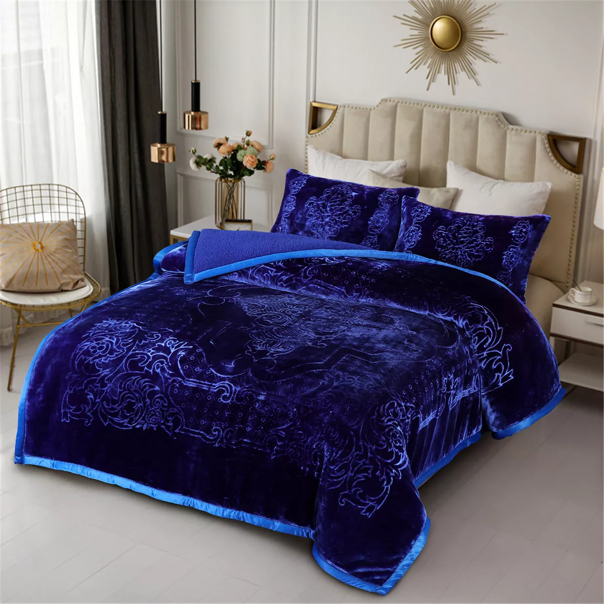Micromink comforter set sales