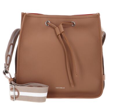 COCCINELLE Raquel Crossbody Bag Schultertasche Umhängetasche Skin / Gazpacho Neu