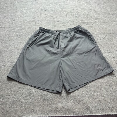 Nike Running Shorts Men L Gray 7
