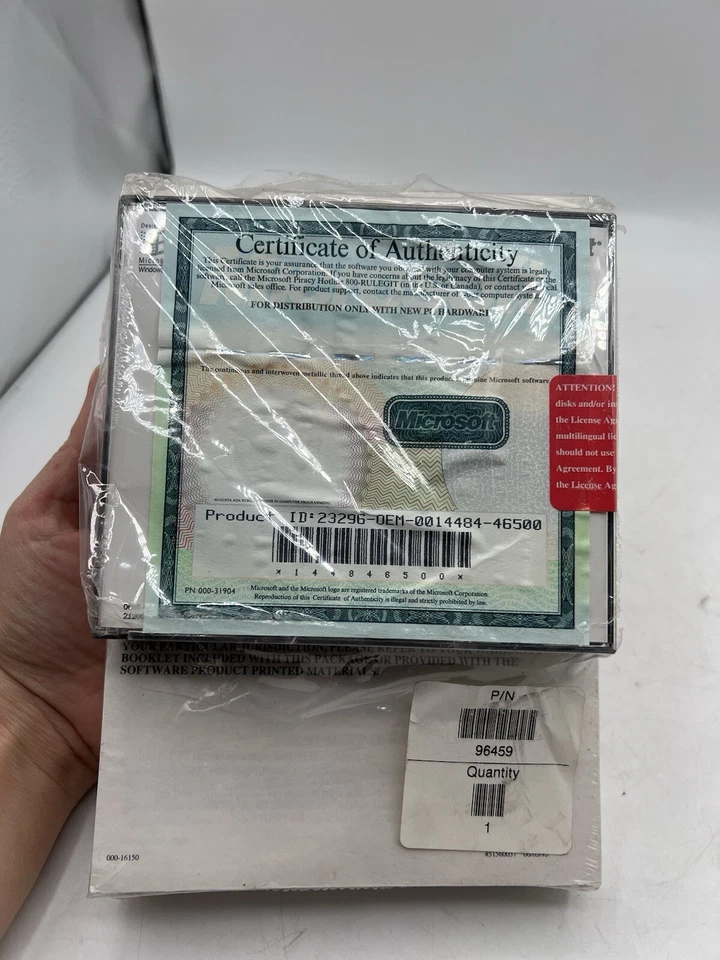 Microsoft Windows 95 Getting Results With Microsoft Office For Windows 95 Sealed - Image 2 of 4