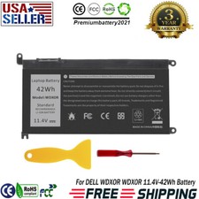 WDX0R Battery For Dell Inspiron 13 5378 5368 5379 7368 7569 7579 T2JX4 3CRH3