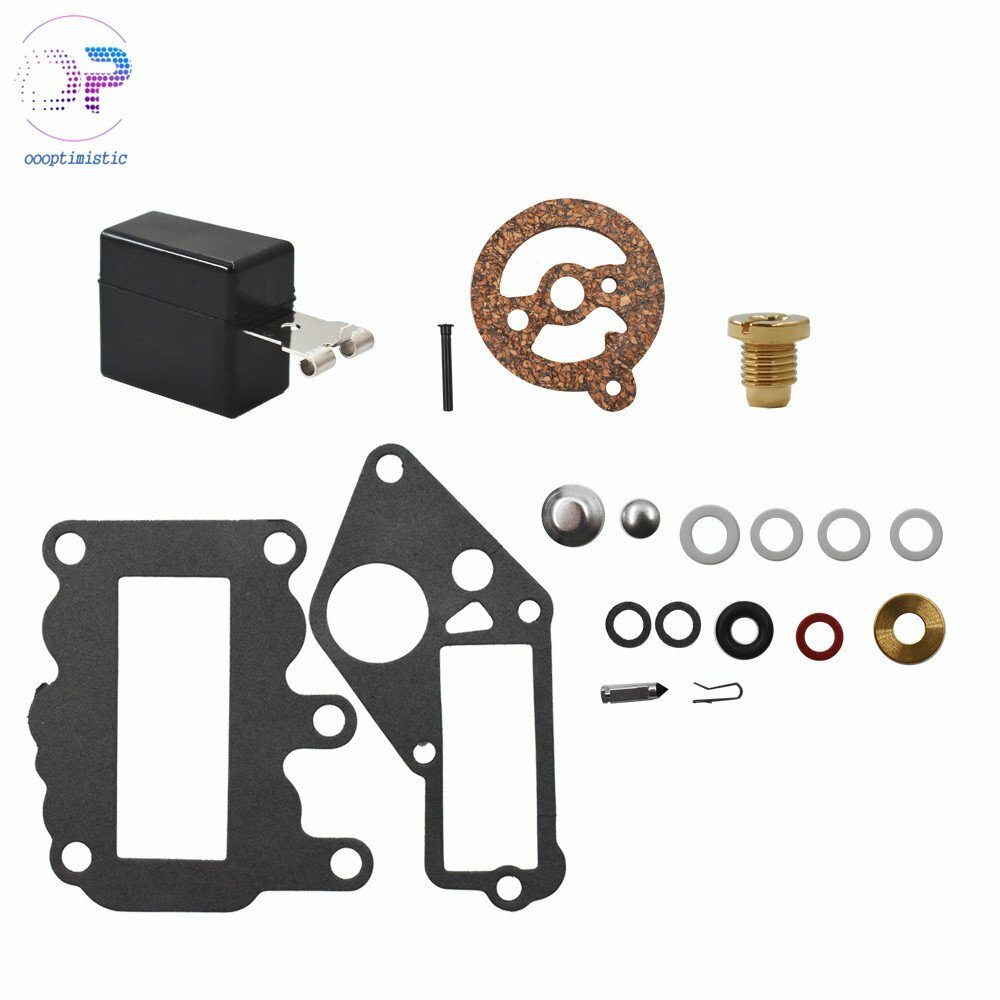 Kit Ricostruzione Carburatore Per Johnson/Evinrude 5HP 6HP 7.5HP – Ricambi 382047, 382048 – Guarnizioni E O-Ring Per Motori Fuoribordo - 2