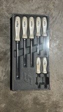 Snap-on Tools Usa New 7pc Pearl White Combination Screwdriver Set Sddx70apw New Snap-on Tools Usa New 7pc Pearl White Combination Screwdriver Set Sddx70apw New