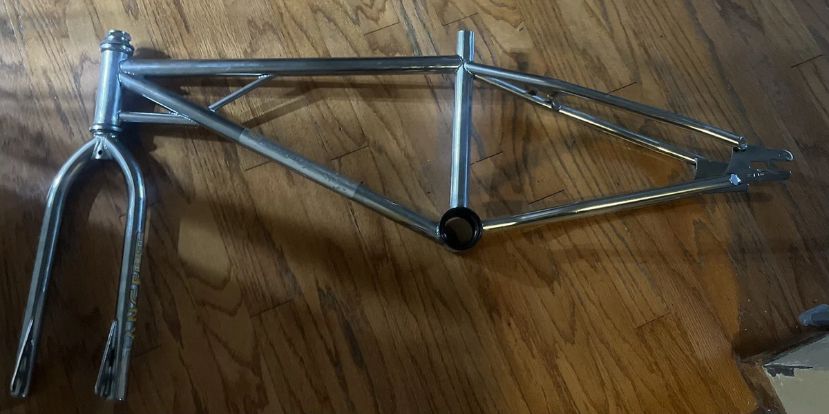 Silver Forks for BMX Bike-Old School Vintage Bicycle Parts for