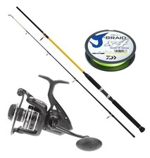 Norwegen Angelset WFT Rute + Penn Rolle + Daiwa Geflochtene Schnur Meeresset