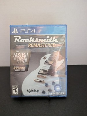 Rocksmith Remastered 2014 Edition PS4 PlayStation 4 Complete Sealed Ubisoft