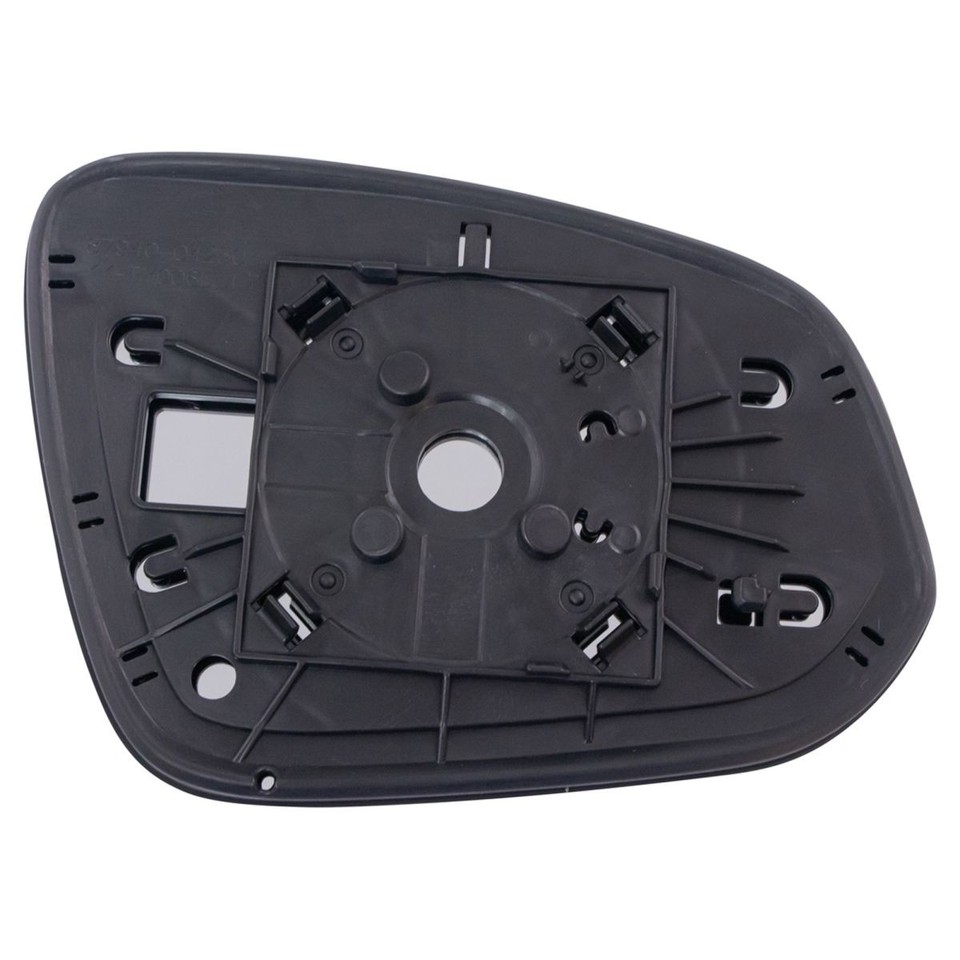 Replacement Exterior Non-Heated Mirror Glass W/Backing Plate LH Driver