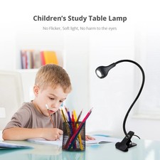 USB Reading Night Light Flexible LED Book Lamp Laptop Computer Clip-on Bed Desk
