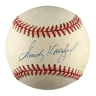 Sandy Koufax Signed ONL Baseball Dodgers HOF JSA LOA