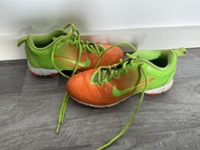 Nike Hyperdiamond 2 Keystone - Size 3Y - Softball Cleats - Volt Orange