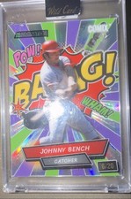 Wild Card Comix Illumination Johnny Bench 6/20