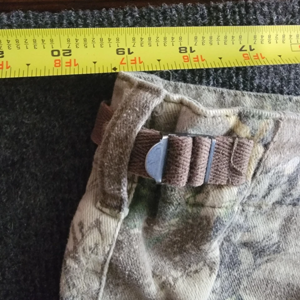 Cabelas Outdoor Gear Cargo Pants 40 Regular Brush Camo Hunting Cotton Blend Foto 3 de 4