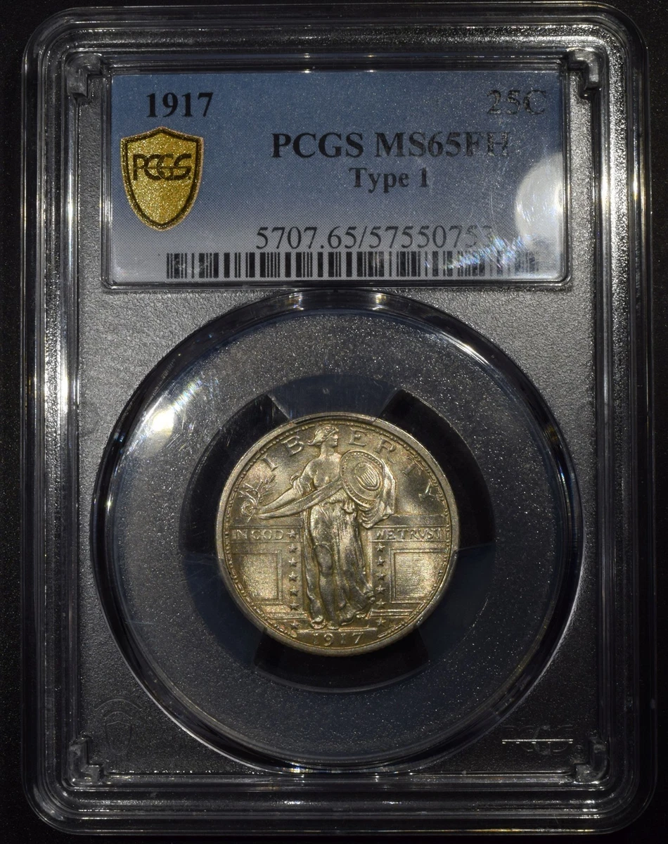 1917 PCGS Standing Liberty US Quarters for sale | eBay