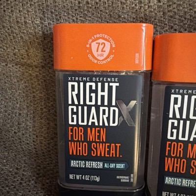 Right Guard Xtreme Defense Arctic Refresh Gel, 4 oz - 3 PACK