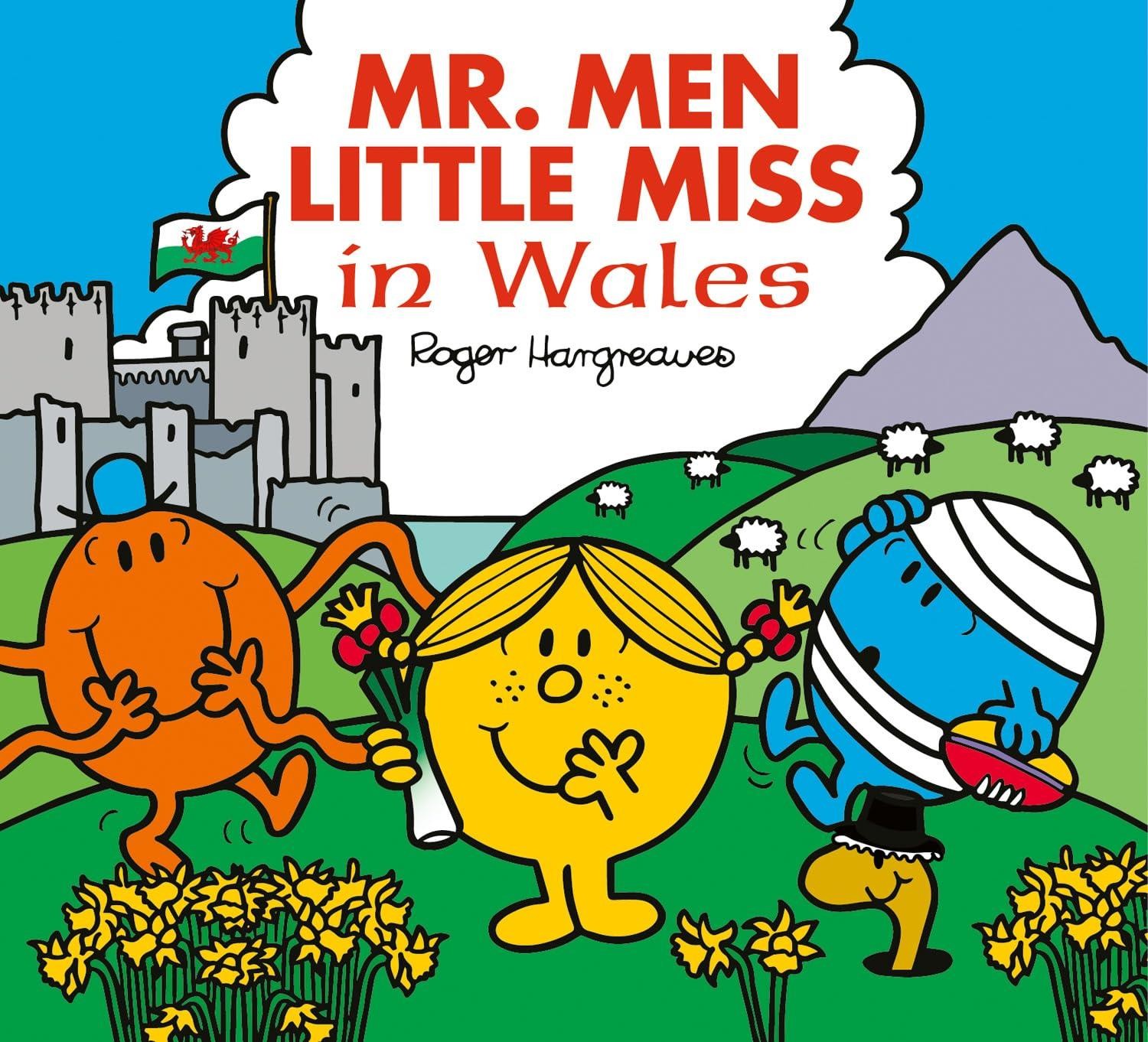 Mr Men Little Miss In Wales by Roger Hargreaves Paperback