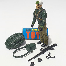 Vtg GI Joe BIG BEN figure C complete 1991 original bipod accessories & weapons