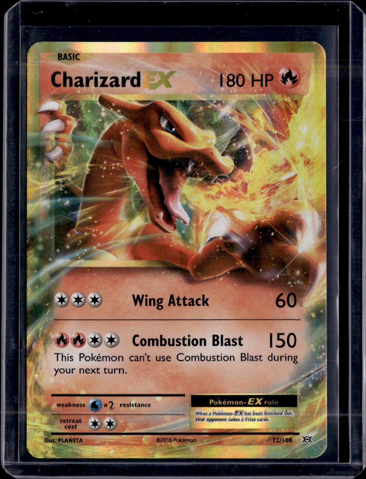 Pokemon XY - Evolutions Charizard EX 12/108