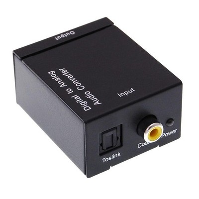 Dynavox Mini DAC II Digital / Analog Wandler, Vorverstärker TV-Ton auf Anlage