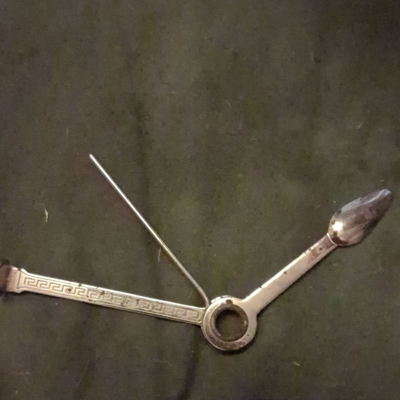 Czechoslovakia 1st edition  1920s Metal Pipe Tool Tamper Reamer w/ Spoon & Pick