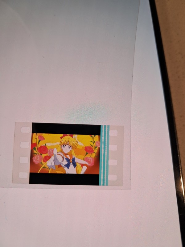 Authentic Theater-used 35mm Sailormoon Movie Film Cell