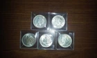 Lot of 5 Coins - $1 Silver Peace Dollars