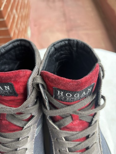 HOGAN Rebel - Sneakers Casual - Taglia 42 (Size 7) - Scarpe In Ottime Condizioni - Picture 10 of 15