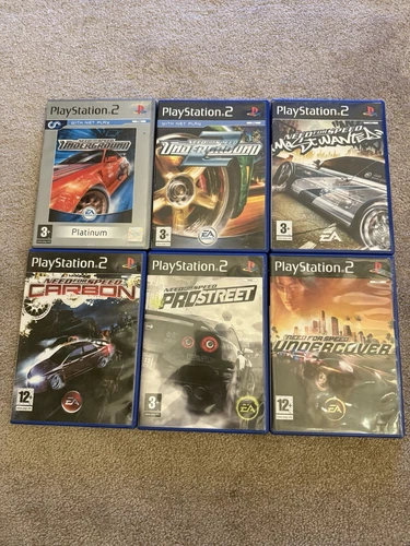 PlayStation 2 Need For Speed Games Bundle