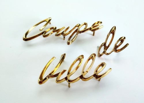 1957 Cadillac "Coupe De Ville" Fender Script 24 k