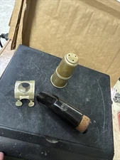 Vintage Henri Selmer Paris HS* Star Clarinet Mouthpiece w/ Metal Ligature & Cap