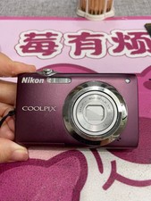 Nikon COOLPIX S3000 12.0MP 4X Zoom Digital Camera English purple W/Charger