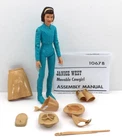 Marx Johnny West Janice in Great played w/  Condition w/ Accessories #153