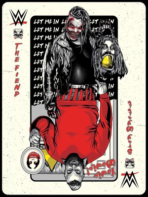 Phenom Gallery WWE Bray Wyatt ''The Fiend Is Wild'' 18''x24'' Serigraph Print