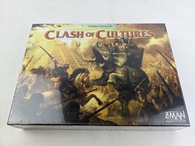 Clash of Cultures Board Game Z-Man Games BRAND NEW In Shrink - OOP Rare