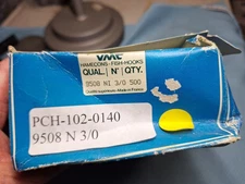 500 VMC 3/0 9508 DOUBLE HOOKS   LURE MAKING   FROG POPPERS