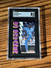 1991 Score - Bo Jackson #773 Bo Breaker Kansas City Royals Graded 8 NM MT